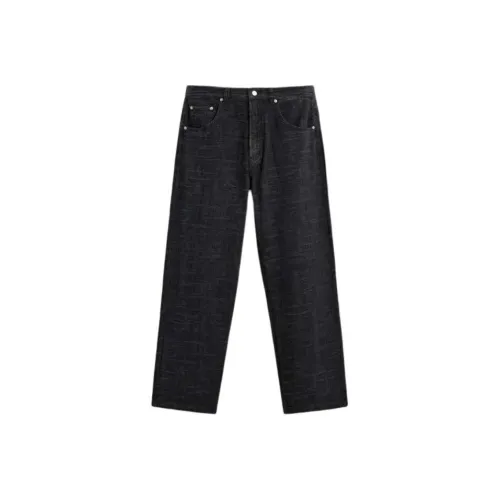 ZARA Мужские черные джинсы