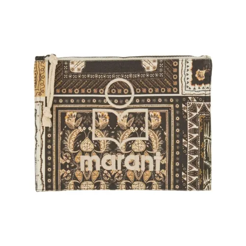 ISABEL MARANT Netia Хлопок Клатч Унисекс Черный