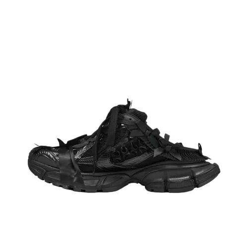 Balenciaga 3XL Низкий Топ Толстая Подошва Кроссовки Женские Черные