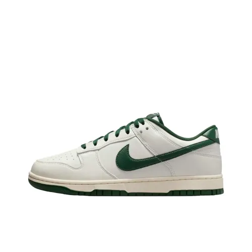 Nike Dunk Low Топ Скейтборд Кроссовки Мужские Белые