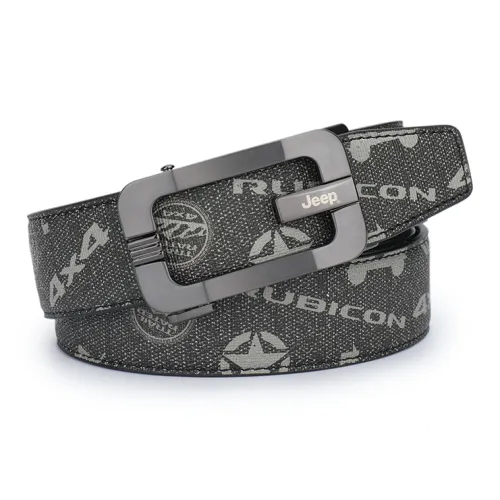 Jeep Мужской ремень из настоящей коровьей кожи 3,5 см