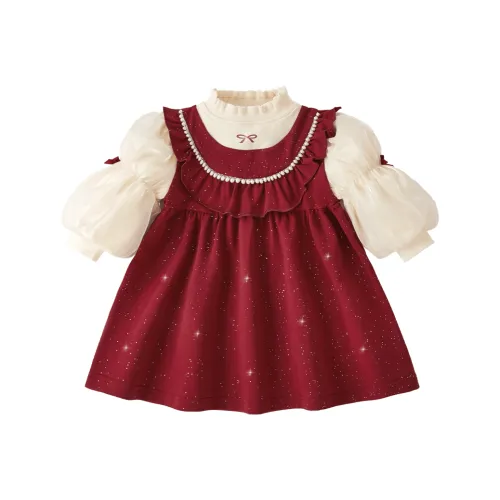 JELLYBABY Красные Детские Платья
