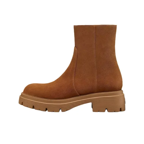 Stuart Weitzman SW Hudson Ботильоны 4CM Женские Коричневый