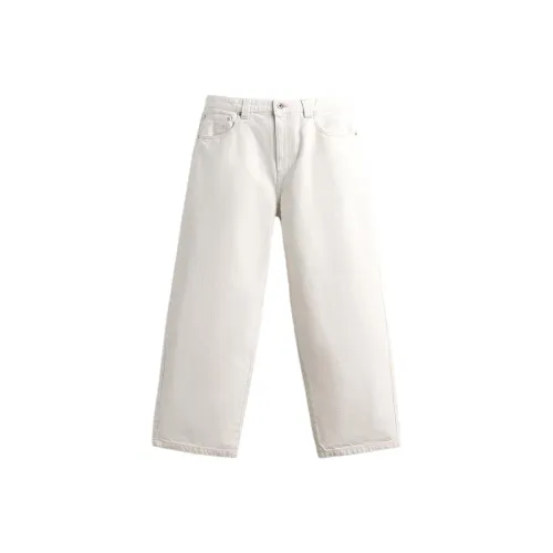 ZARA Белый Мужской Джинсы