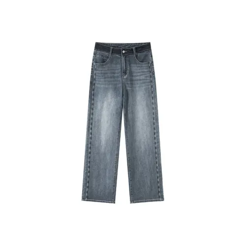 Devanro Дымчато-серый Женские Джинсы