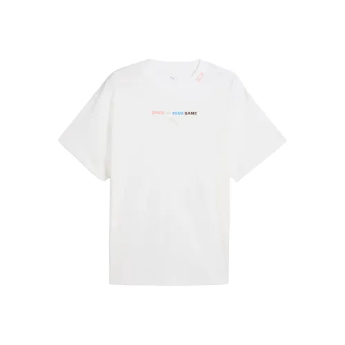 PUMA Белая Мужская Футболка