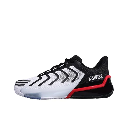K·SWISS Теннисные кроссовки Low Top Белый/Черный/MARS Красный Мужской