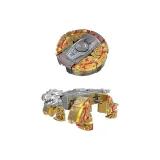 Трансформируемый Динозавр Кончик пальца Волчки [Золотой Серебряный]