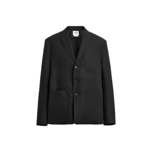 ZARA Черные Мужские Деловые Костюмы