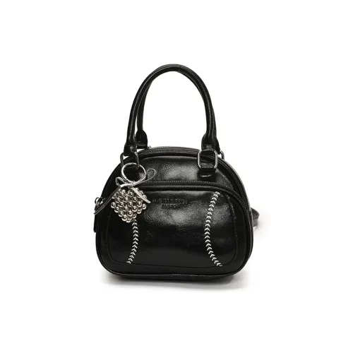 REDOO ПУ (полиуретан) Сумка Женская Черный Экрю Желтый Фиолетовый