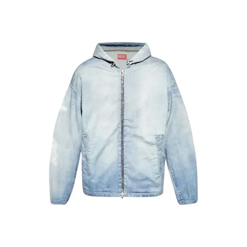 DIESEL Светло-синие Мужские Куртки