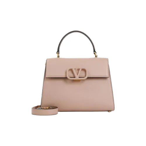 Valentino VSLING Кожа Сумка через плечо Сумка Женская Коричневый Розовый