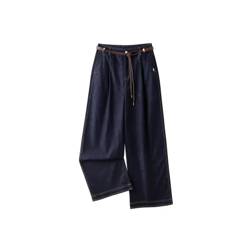 To the west Джинсовый синий Женские Джинсы