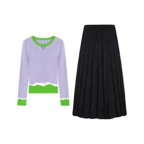 MARIE·COCO Топ+Юбка Женские Комплекты Юбка