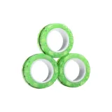 Зеленый-флуоресцентный (стиль шины) магнитный браслет