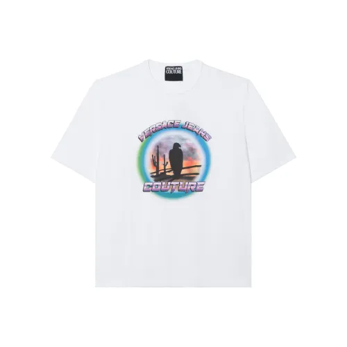 VERSACE JEANS COUTURE SS22 T-Shirt Мужской Белый