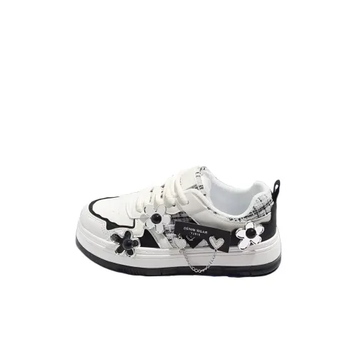 Rindu Универсальная Little Girl Кроссовки для скейтбординга Платформа Средняя школа Детская повседневная обувь