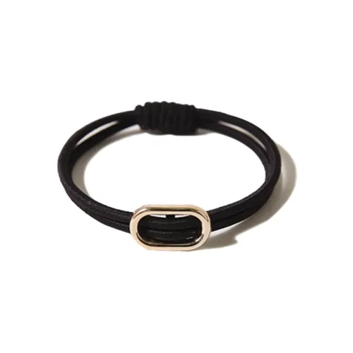 YOUWEI Полиамид Интернет Знаменитый Стиль Подруги Маленький Кожаный Чехол с Элегантной Черной Резинкой для Волос Аксессуар для Волос Унисекс