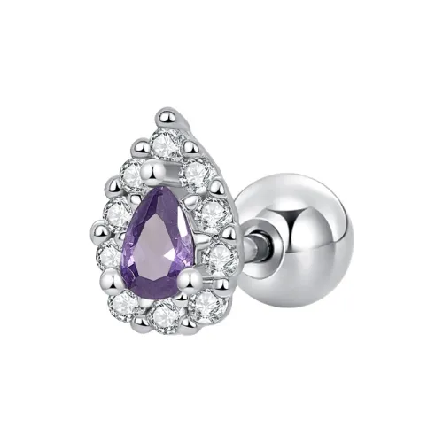 HMZ Copper Alloy Stud Earrings Women's HMZ Серьги-гвоздики из медного сплава женские