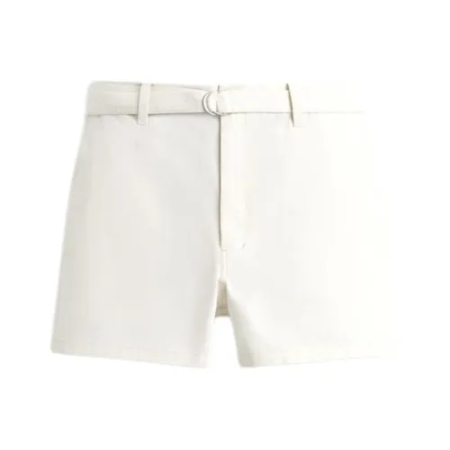 ZARA Морозный Белый Мужские Повседневные Шорты