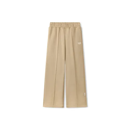 Skechers Вязаные Спортивные Штаны Женские Цвет Айвори Белый 028R