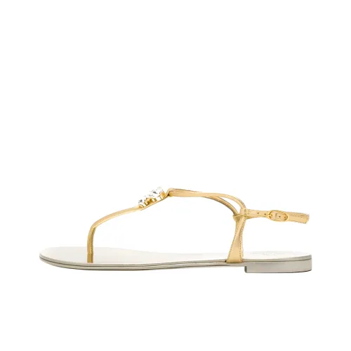 Giuseppe Zanotti GZ One Ремешок Сандалии Женские Золотые