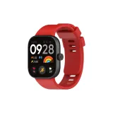 [Красный] Reverse Clasp Silicone Спортивный Ремешок