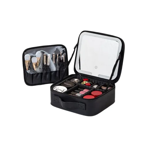 OMGD Крест Border Best Selling Новинка LED Lights Makeup Bag с Зеркальце Макияж Case