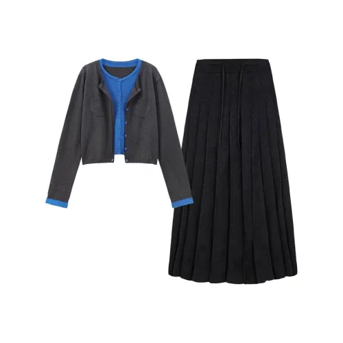 MARIE·COCO Топ+Юбка Женские Комплекты Юбка