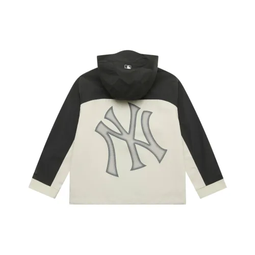MLB New York Yankees Basic Collection 25FW Куртка Унисекс Deep Айвори