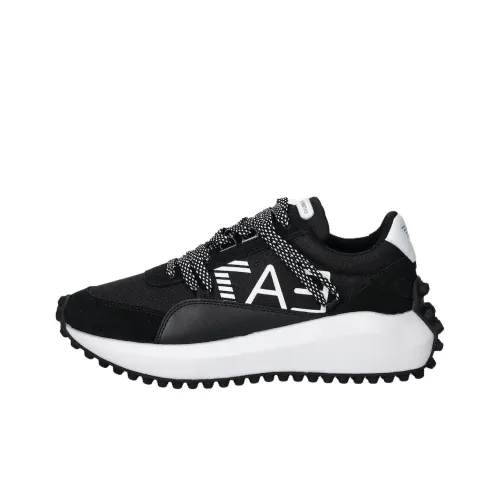 EMPORIO ARMANI EA7 Низкий Топ Casual Мужской Черный