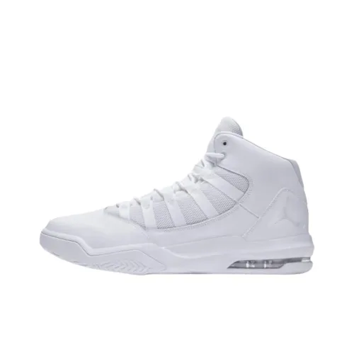 Jordan Max Aura Винтажные баскетбольные кроссовки Мужской Белый