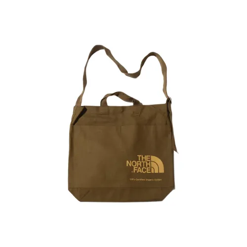 The North Face Повторно используемая сумка сумка через плечо сумка для активного отдыха органический хлопок зеленый унисекс