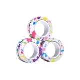 Белый граффити магнитный браслет