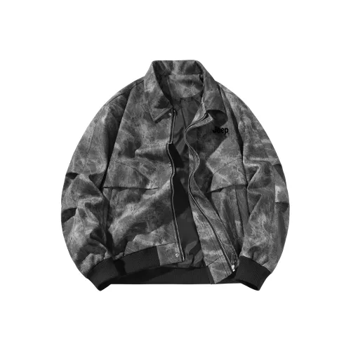 JEEP Повседневные отворотные куртки унисекс