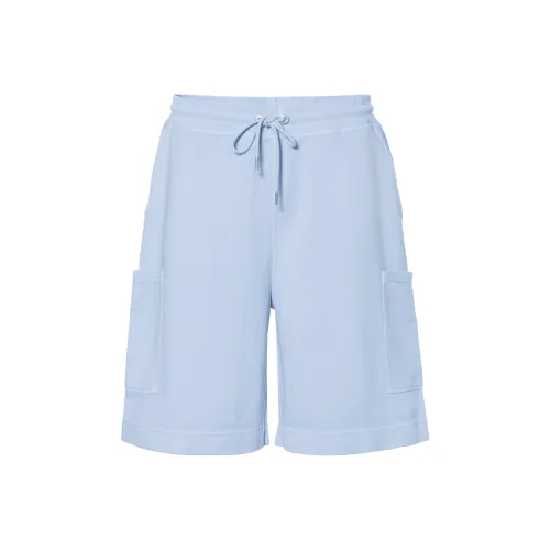 Hugo Boss Light Blue Men's Casual Shorts Hugo Boss Светло-голубые Мужские Повседневные Шорты