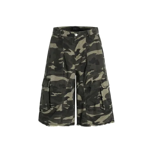 MR BENSE Камуфляж Унисекс Повседневные Штаны