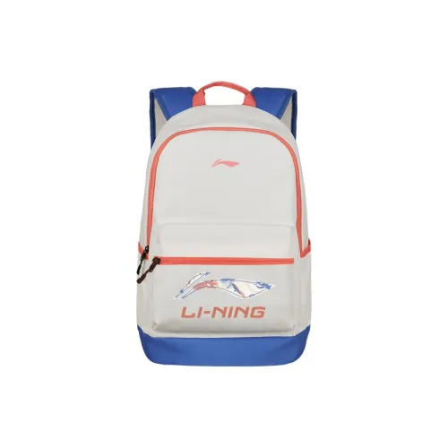 Лайнер Полиэстер Рюкзак Унисекс Белый и Синий