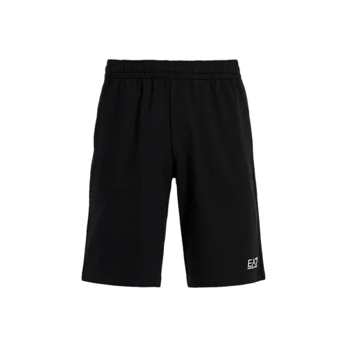 EMPORIO ARMANI EA7 Черные Мужские Повседневные Шорты