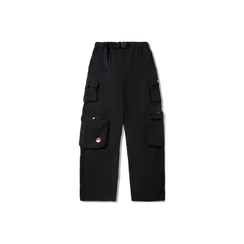 LINING x Pokemon Повседневные брюки Мужские Черные