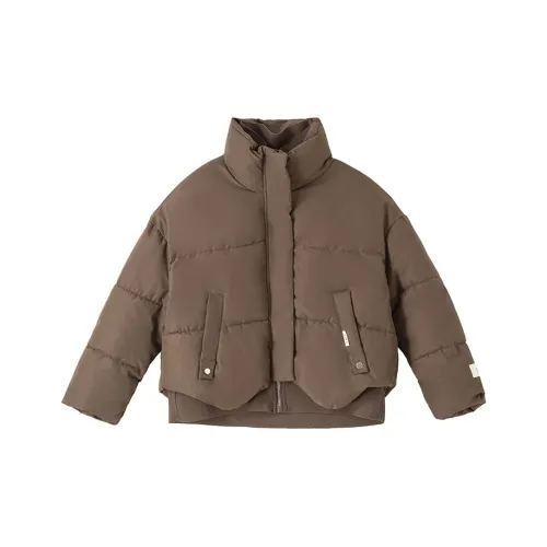 KKX Коричневый Женский Пуховик