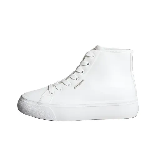 Кроссовки для скейтбординга Calvin Klein High Топ Женские Белые