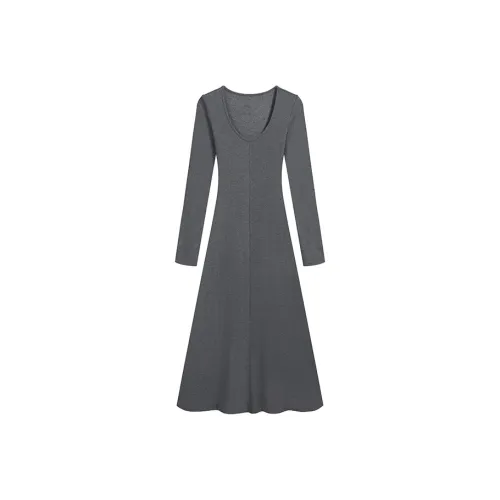 SNZX Длинное платье с длинным рукавом женское