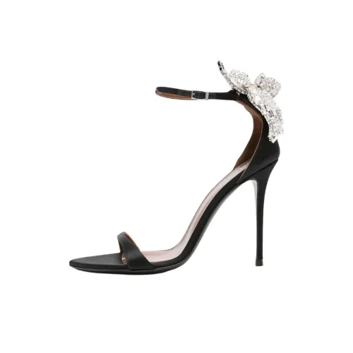 Giuseppe Zanotti GZ One Ремешок Сандалии 10 см Женские Черные