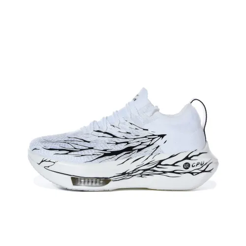 DEERWAY Беговые кроссовки Унисекс Белый Черный