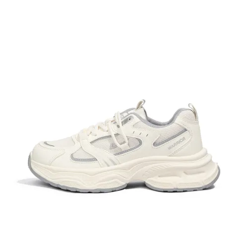 Warrior Аbrasion Resistant Дышащий Легкий Низкий Топ Кроссовки для Бега Женские Светлый Серебряный Бежевый