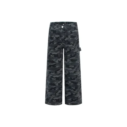 GBXM Камуфляж Унисекс Карго Брюки