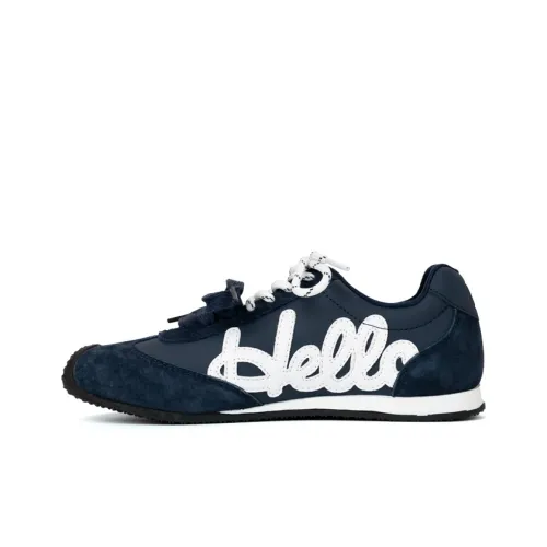 Hello Kitty Sanrio series Низкий топ Повседневная обувь Женская Синяя