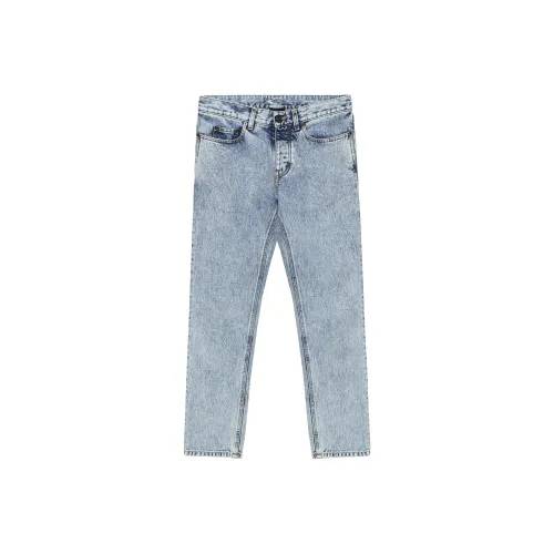 SAINT LAURENT Blue Men's Jeans SAINT LAURENT Синий Мужские Джинсы