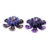 [Фиолетовый Золотой] + [Серо-фиолетовый]